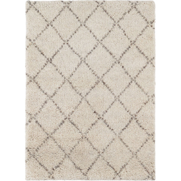 Dash and Albert Rugs Nala Handmade HandKnotted Ivory Rug Wayfair